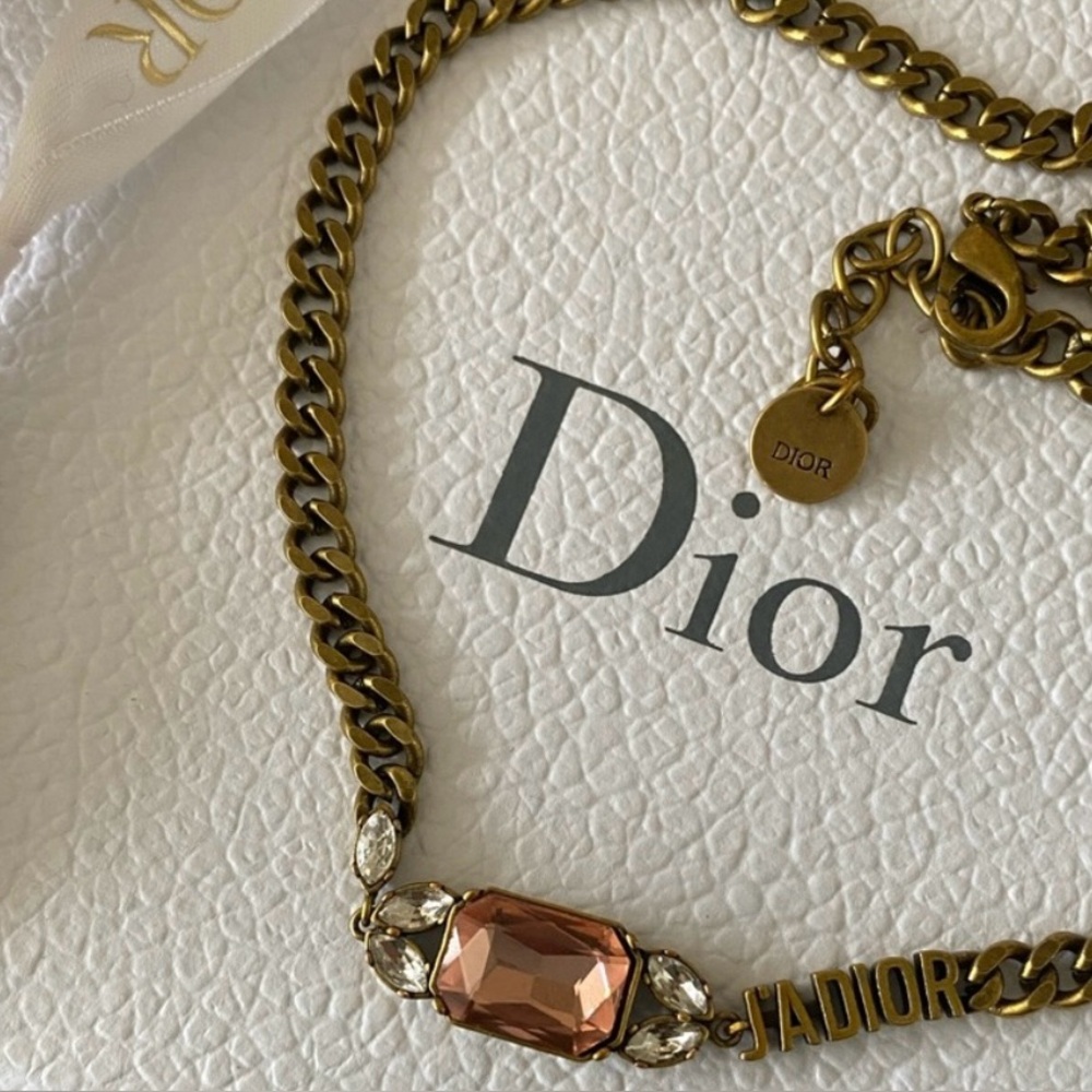 Vintage DIOR Necklace - Authentic